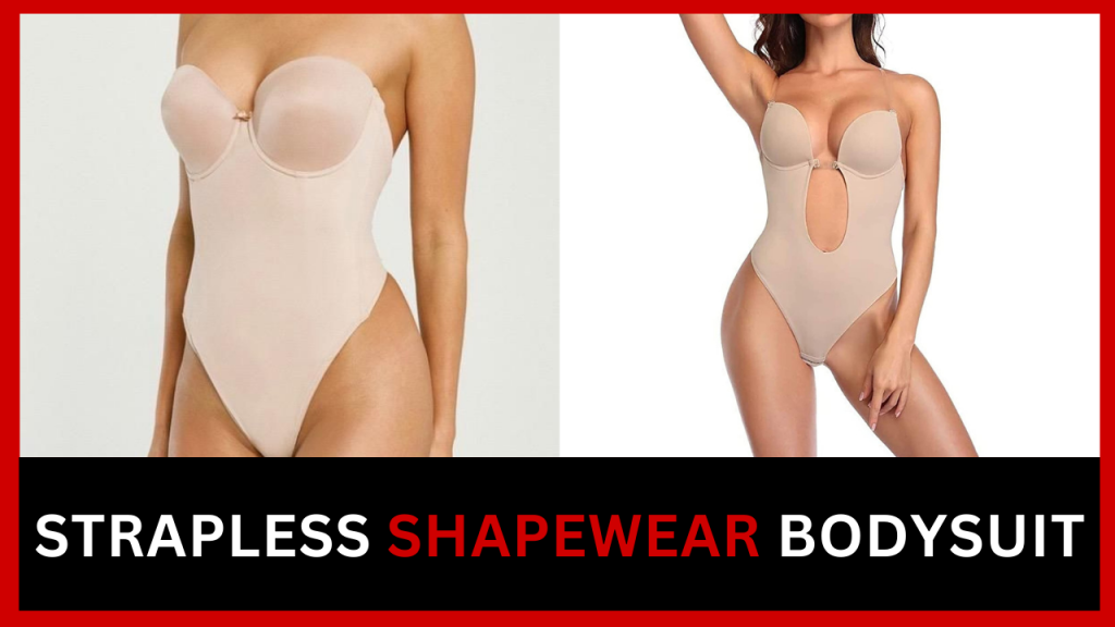 Strapless Shapewear Bodysuit