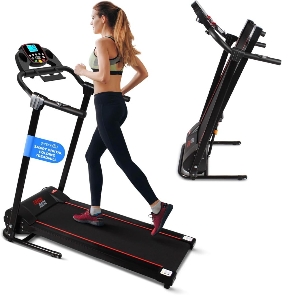 SereneLife SLFTRD 18 Folding Treadmill