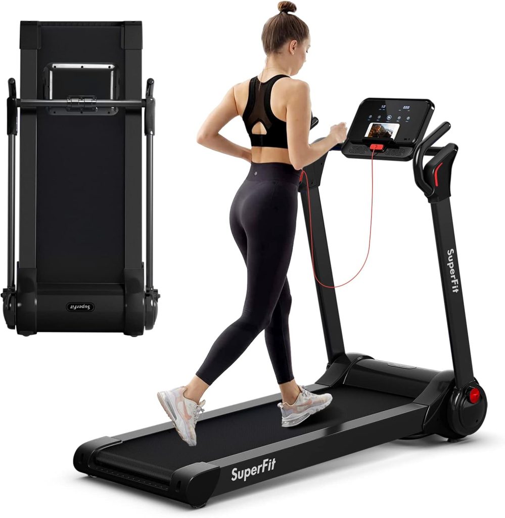 Goplus 2.25HP Folding Treadmill Image 1