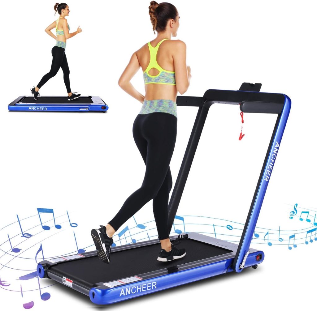 Ancheer 2-in-1 Folding Treadmill