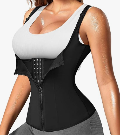 Manladi Zipper Plus size corset shapewear