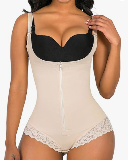 SHAPERX Women Tummy Control Bodysuit