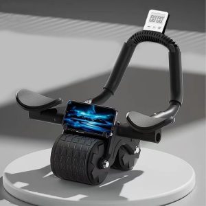 Bersauji 2025 New Ab Roller Wheel with Knee Mat & Timer