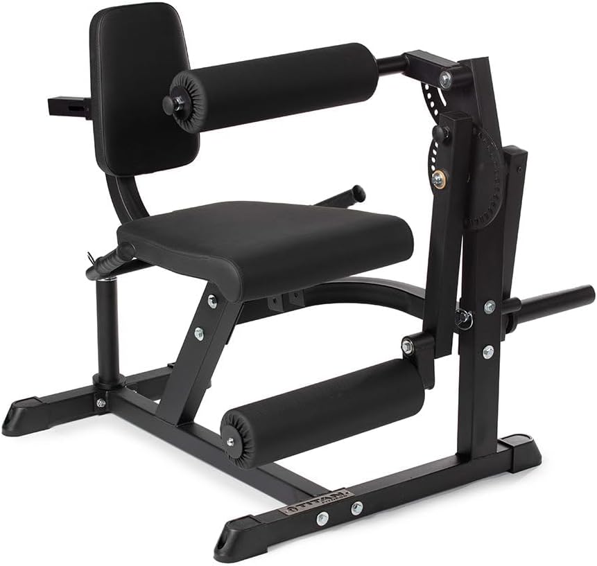 Titan Fitness Plate Loaded Adjustable Leg Extension and Curl Machine