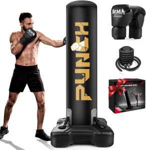Heavy Boxing Bag with Stand for Adult Teens Kids – JUOIFIP