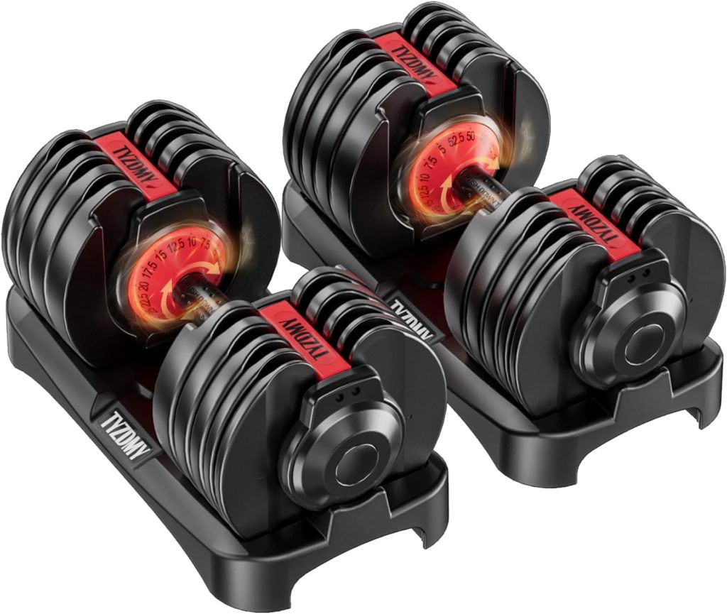 Adjustable Dumbbells Set of 2 TYZDMY
