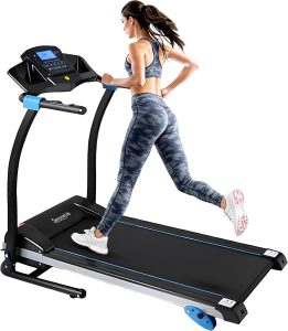 SereneLife Electric Folding Treadmill