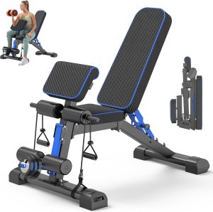TXMO Adjustable Weight Bench with Leg Extension