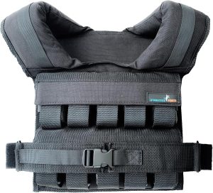 Weighted Vest with Removable Iron Weights (6lb–60lb)