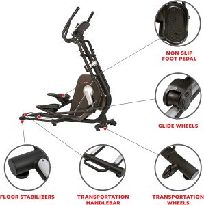 Sunny Health & Fitness Elliptical Trainer Machine