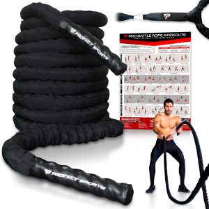 Profect Sports Battle Rope 50 ft Heavy Duty