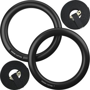 Nordic Lifting Gymnastic Rings and Straps