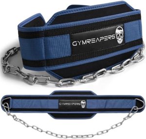 Gymreapers Dip Belt with Chain for Weightlifting