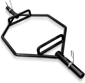 Olympic Hex Bar, Trap Bar 56" Chrome Finish Hex Weight Lifting Bar