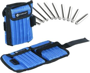 Gymenist Adjustable Ankle Weights with Metal Sticks