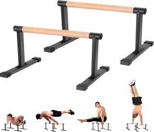 Wooden Parallel Bars 20" Length 12" Height