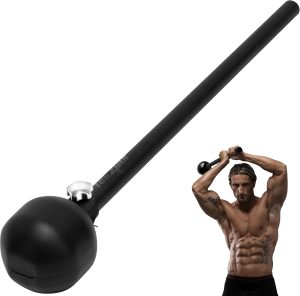 Yes4All Adjustable Macebell 3-in-1 Steel Mace Weight Club