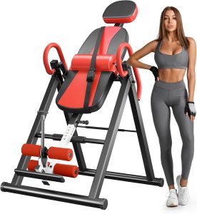 YOLEO Gravity Heavy Duty Inversion Table with Headrest & Belt