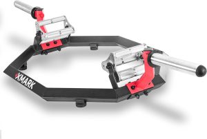 Hex Trap Bar, Specialty Barbell with Rotating Tri-Grip Handles